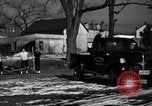 Standbild Menschen Reinigung viel für den Einsatz als Spielplatz Monroe New York USA, 1950, aus Sekunde 45 historischem Filmmaterial Videoclip 65675032772
