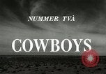 Standbild Cowboy Aktivitäten Marfa Texas USA, 1943, aus Sekunde 21 historischem Filmmaterial Videoclip 65675032775
