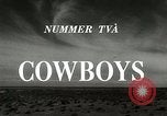Standbild Cowboy Aktivitäten Marfa Texas USA, 1943, aus Sekunde 23 historischem Filmmaterial Videoclip 65675032775