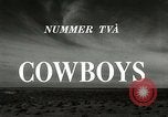 Standbild Cowboy Aktivitäten Marfa Texas USA, 1943, aus Sekunde 24 historischem Filmmaterial Videoclip 65675032775