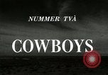 Standbild Cowboy Aktivitäten Marfa Texas USA, 1943, aus Sekunde 27 historischem Filmmaterial Videoclip 65675032775