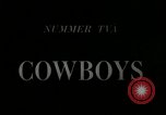 Standbild Cowboy Aktivitäten Marfa Texas USA, 1943, aus Sekunde 28 historischem Filmmaterial Videoclip 65675032775