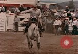 Standbild Rodeo United States USA, 1958, aus Sekunde 15 historischem Filmmaterial Videoclip 65675032784