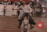 Standbild Rodeo United States USA, 1958, aus Sekunde 16 historischem Filmmaterial Videoclip 65675032784
