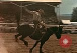 Standbild Rodeo United States USA, 1958, aus Sekunde 22 historischem Filmmaterial Videoclip 65675032784