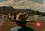 Standbild Rodeo United States USA, 1958, aus Sekunde 27 historischem Filmmaterial Videoclip 65675032784