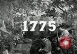 Standbild American colonial militia United States USA, 1954, aus Sekunde 15 historischem Filmmaterial Videoclip 65675032786