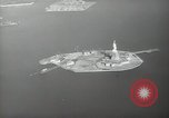 Image of Aerial view New York City and Manhattan Island New York City USA, 1939, second 15 stock footage video 65675032800