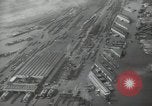 Image of Aerial view New York City and Manhattan Island New York City USA, 1939, second 21 stock footage video 65675032800