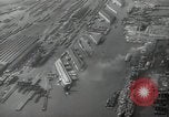 Image of Aerial view New York City and Manhattan Island New York City USA, 1939, second 24 stock footage video 65675032800