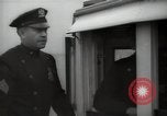 Image of New York City Police boat Lieutenant Ronaghan New York City USA, 1939, second 28 stock footage video 65675032801