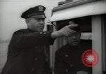 Image of New York City Police boat Lieutenant Ronaghan New York City USA, 1939, second 32 stock footage video 65675032801