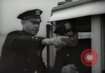 Image of New York City Police boat Lieutenant Ronaghan New York City USA, 1939, second 33 stock footage video 65675032801