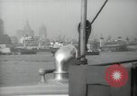Image of New York City Police boat Lieutenant Ronaghan New York City USA, 1939, second 54 stock footage video 65675032801