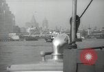 Image of New York City Police boat Lieutenant Ronaghan New York City USA, 1939, second 55 stock footage video 65675032801