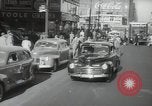 Image of New York City police car driving in midtown Manhattan New York City USA, 1939, second 4 stock footage video 65675032802