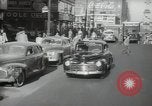 Image of New York City police car driving in midtown Manhattan New York City USA, 1939, second 5 stock footage video 65675032802