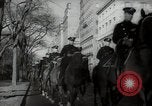 Image of New York City policemen on horseback New York City USA, 1939, second 21 stock footage video 65675032803