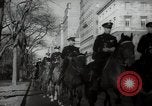 Image of New York City policemen on horseback New York City USA, 1939, second 23 stock footage video 65675032803