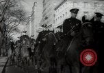 Image of New York City policemen on horseback New York City USA, 1939, second 25 stock footage video 65675032803