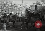 Image of New York City policemen on horseback New York City USA, 1939, second 51 stock footage video 65675032803