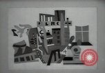 Image of Famous modern art paintings New York City USA, 1950, second 32 stock footage video 65675032806