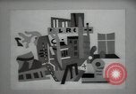 Image of Famous modern art paintings New York City USA, 1950, second 33 stock footage video 65675032806