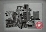Image of Famous modern art paintings New York City USA, 1950, second 34 stock footage video 65675032806