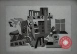 Image of Famous modern art paintings New York City USA, 1950, second 37 stock footage video 65675032806