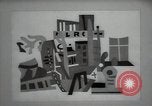 Image of Famous modern art paintings New York City USA, 1950, second 42 stock footage video 65675032806