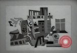 Image of Famous modern art paintings New York City USA, 1950, second 48 stock footage video 65675032806