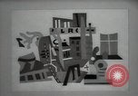 Image of Famous modern art paintings New York City USA, 1950, second 54 stock footage video 65675032806