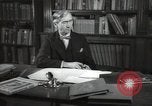 Image of British art critic Herbert Read London England United Kingdom, 1950, second 1 stock footage video 65675032809