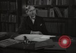 Image of British art critic Herbert Read London England United Kingdom, 1950, second 19 stock footage video 65675032809