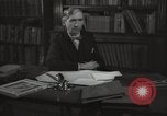Image of British art critic Herbert Read London England United Kingdom, 1950, second 61 stock footage video 65675032809