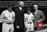 Immagine di Connie Mack con figli e nipote Philadelphia Pennsylvania USA, 1946, secondo 57 filmato di repertorio 65675032811