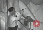 Image of Diego Rivera Detroit Michigan USA, 1932, second 54 stock footage video 65675032813