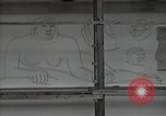 Standbild Diego Rivera Detroit Michigan USA, 1932, aus Sekunde 22 historischem Filmmaterial Videoclip 65675032814