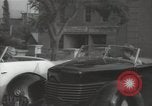 Standbild Cord Automobil United States USA, 1937, aus Sekunde 54 historischem Filmmaterial Videoclip 65675032816