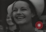 Image of fundamentalist revival at Angelus Temple Foursquare Church Los Angeles California USA, 1936, second 7 stock footage video 65675032820
