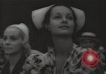 Image of fundamentalist revival at Angelus Temple Foursquare Church Los Angeles California USA, 1936, second 12 stock footage video 65675032820
