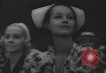 Image of fundamentalist revival at Angelus Temple Foursquare Church Los Angeles California USA, 1936, second 13 stock footage video 65675032820