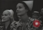 Image of fundamentalist revival at Angelus Temple Foursquare Church Los Angeles California USA, 1936, second 15 stock footage video 65675032820