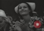 Image of fundamentalist revival at Angelus Temple Foursquare Church Los Angeles California USA, 1936, second 17 stock footage video 65675032820