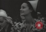 Image of fundamentalist revival at Angelus Temple Foursquare Church Los Angeles California USA, 1936, second 21 stock footage video 65675032820