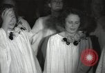 Image of fundamentalist revival at Angelus Temple Foursquare Church Los Angeles California USA, 1936, second 56 stock footage video 65675032820