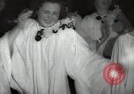 Image of fundamentalist revival at Angelus Temple Foursquare Church Los Angeles California USA, 1936, second 58 stock footage video 65675032820