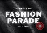 Image of designer wear Paris France, 1966, second 3 stock footage video 65675032844