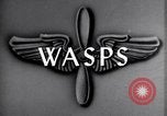 Standbild Frauen Piloten der WASP Sweetwater Texas United States USA, 1943, aus Sekunde 24 historischem Filmmaterial Videoclip 65675032858