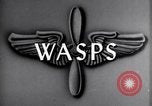 Standbild Frauen Piloten der WASP Sweetwater Texas United States USA, 1943, aus Sekunde 25 historischem Filmmaterial Videoclip 65675032858